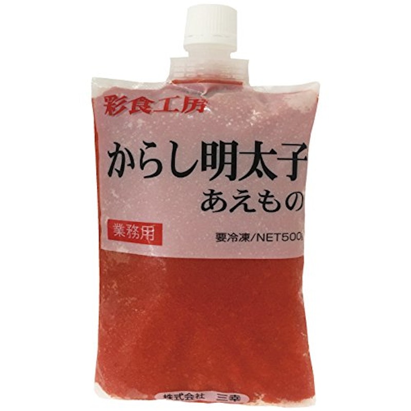 からし明太子あえもの 1
