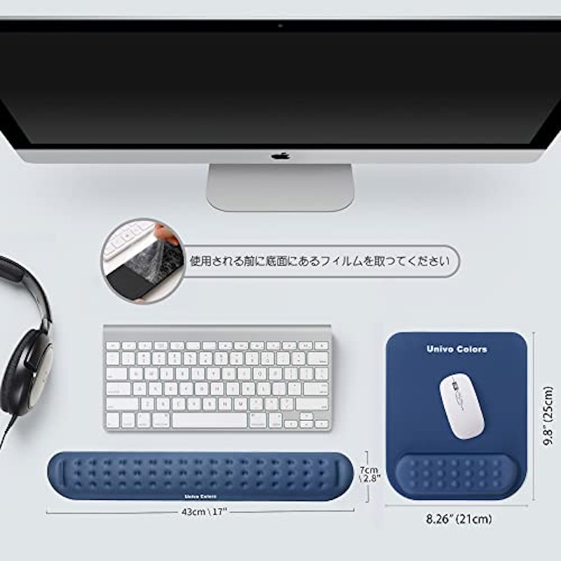 マウスパッド&キーボードリストレスト 6