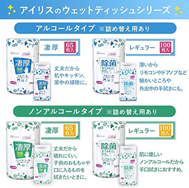 ウェットティッシュ ノンアルコールタイプ 3