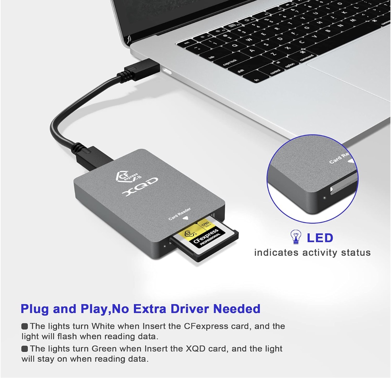 CFexpress Type-Bカードリーダー 5