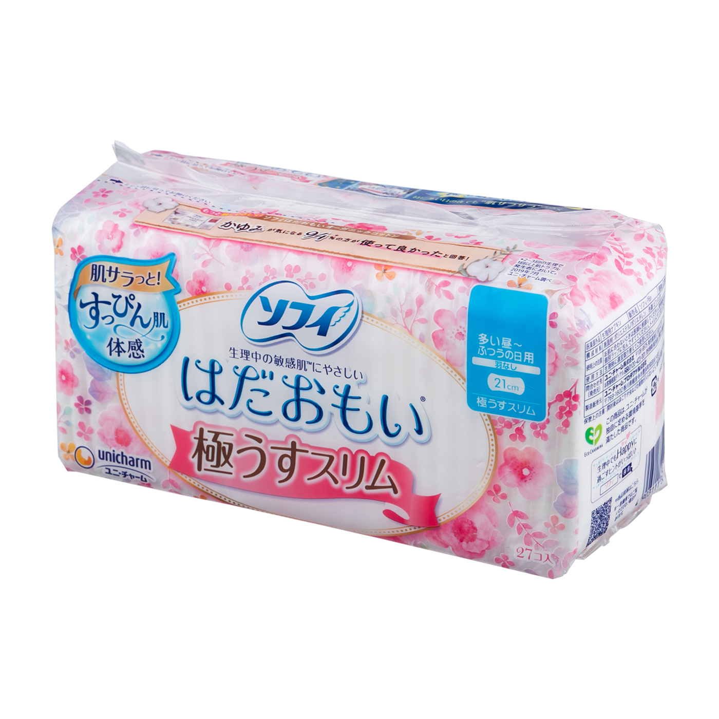極うすスリム 多い昼～ふつうの日用 羽なし 1