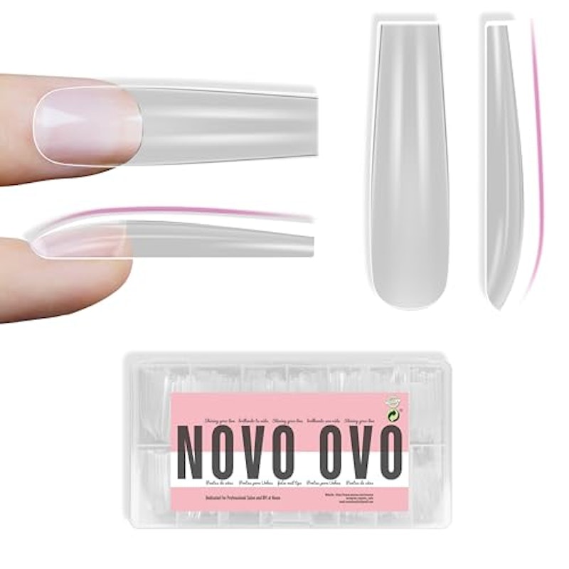 Sculpted Thick Square Nail Tips 1