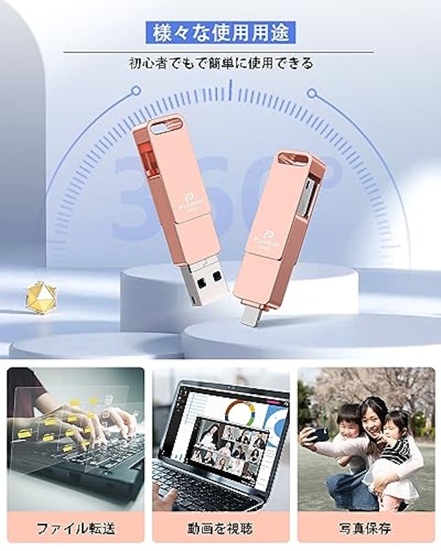 4in1USBメモリー 3