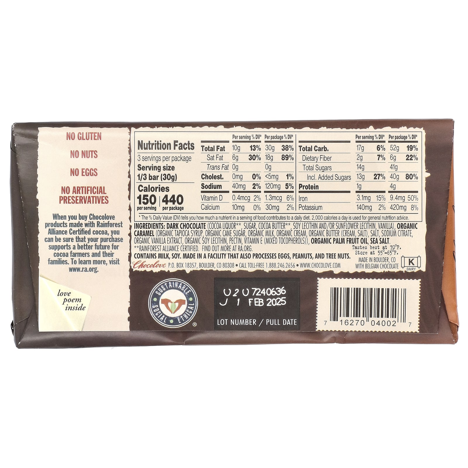 Salted Caramel in Dark Chocolate 2