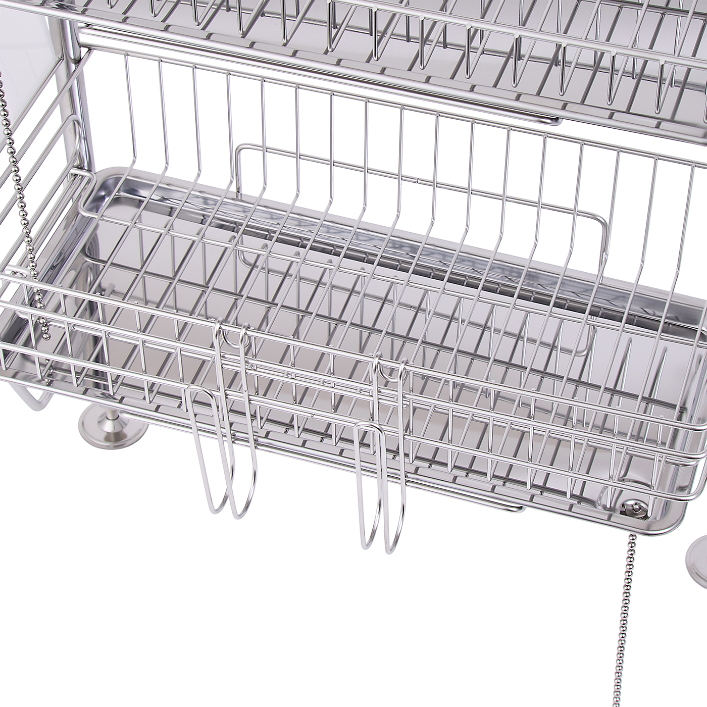 流れるつっぱり水切りラック　SB-130004 開梱未使用　ステンレス 流れるつっぱり水切りラック SB-130004 開梱未使用 ステンレス