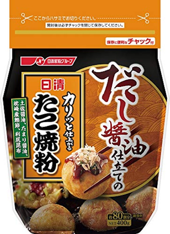 だし醤油仕立てのたこ焼粉 1
