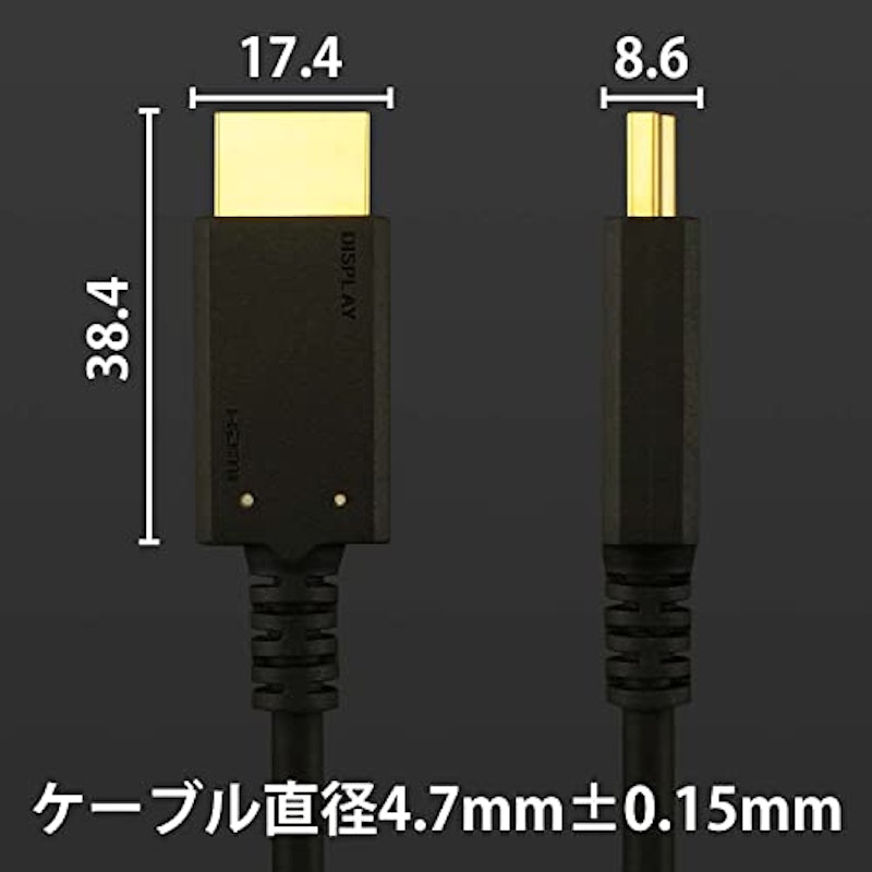 光ファイバー HDMIケーブル 20m 4