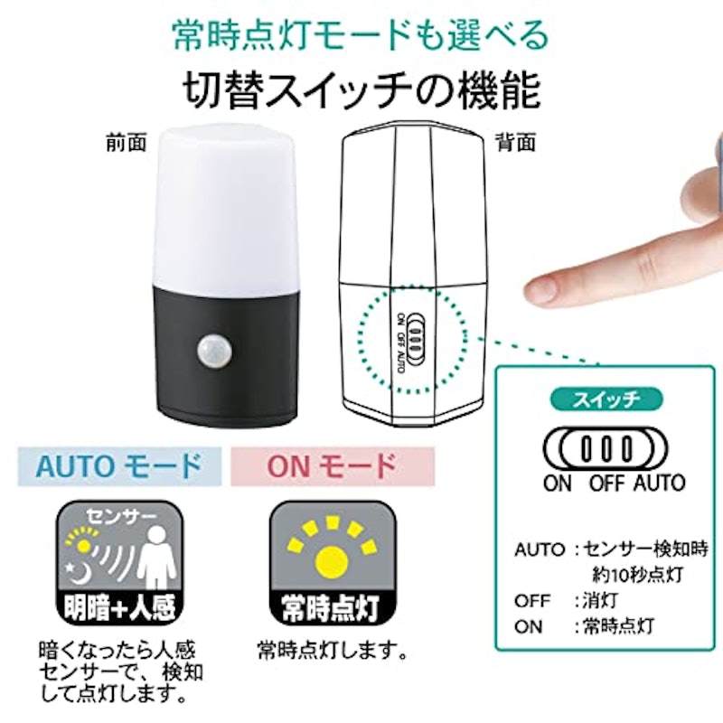 LEDセンサーライト 4
