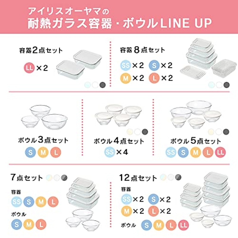 耐熱ガラス容器 6