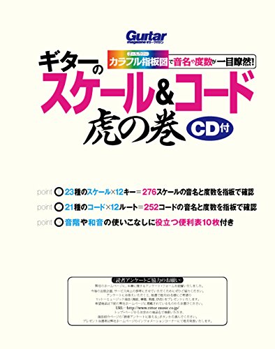 ギターのスケール＆コード虎の巻 3