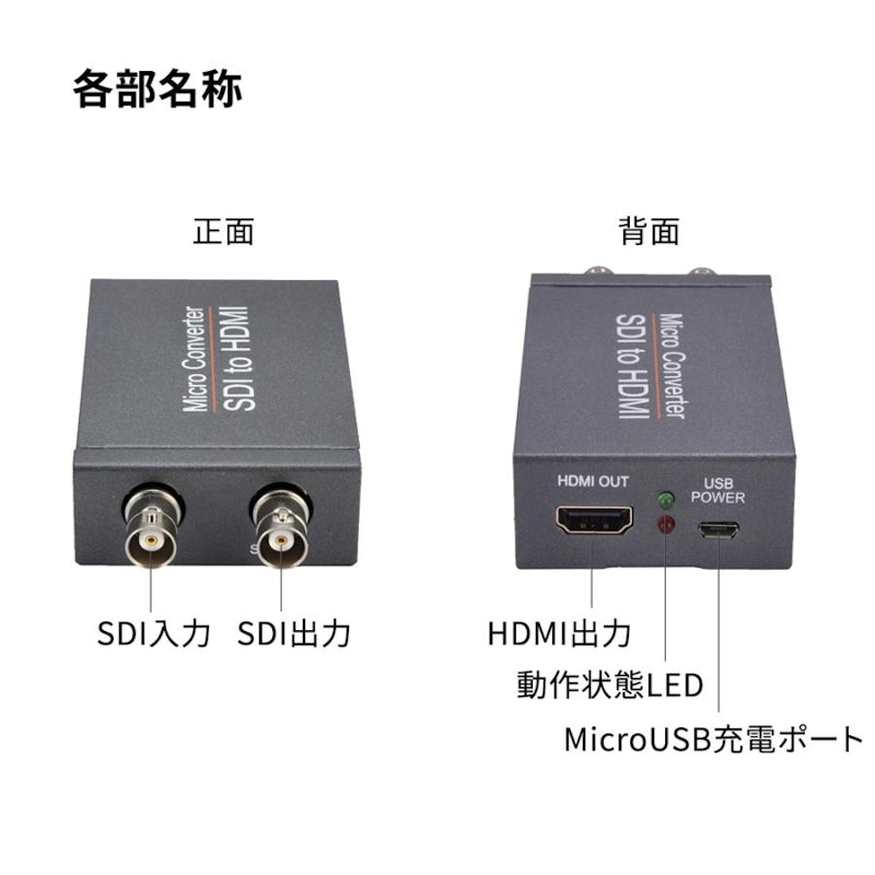 SDI to HDMI+SDIコンバーター 4