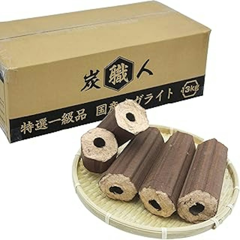 国産 オガライト 14kg 吉野杉・ヒノキ使用 1
