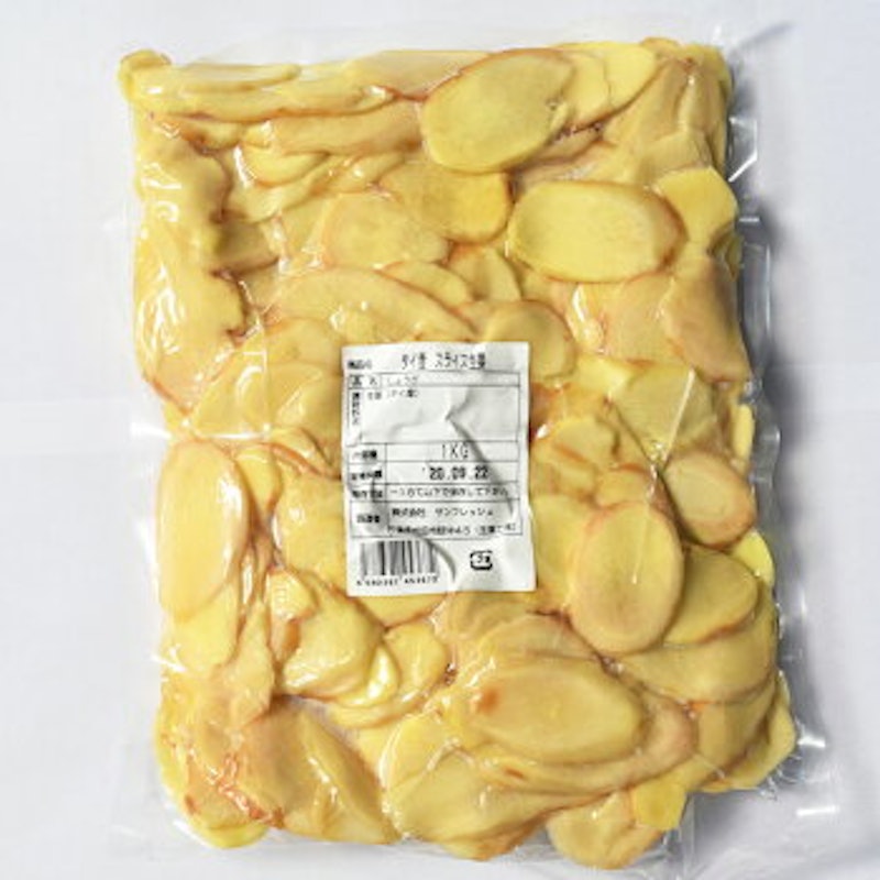 タイ産スライス生姜 1