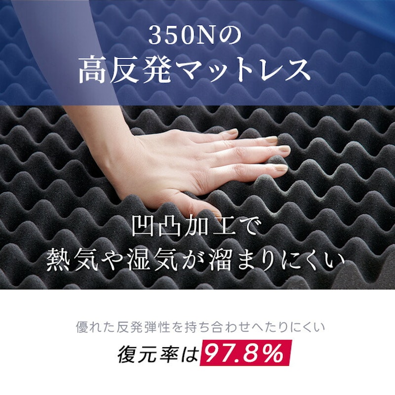ゼログラビティ ベッドマットレス兼用極厚敷布団 12.5 3