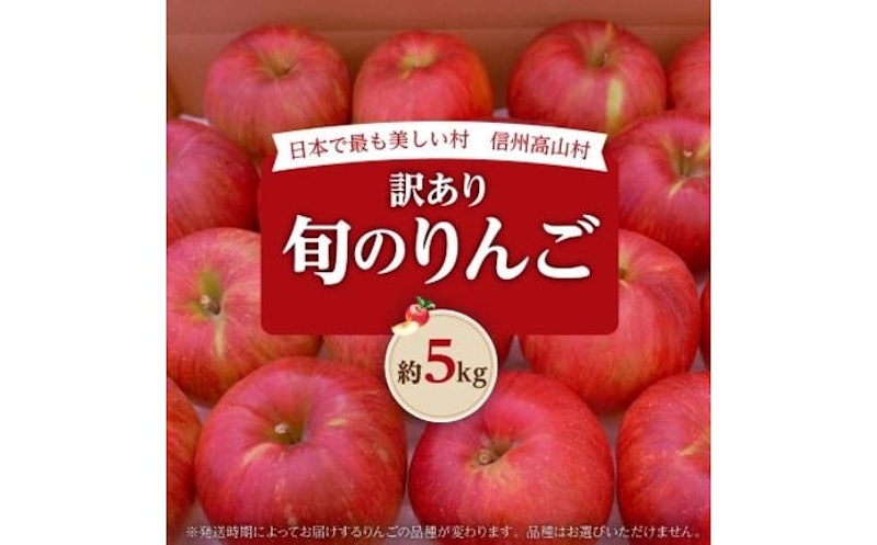 信州高山村 旬のりんご 1