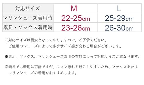 シュノーケリング専用フィン 4