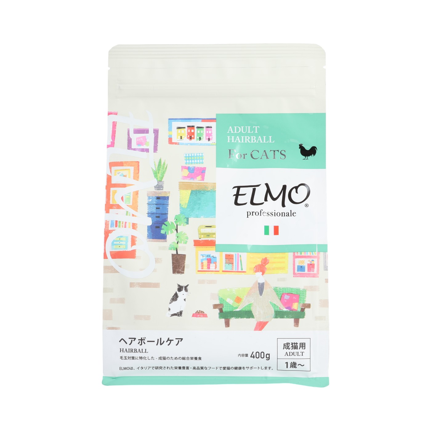 キャットフード　エルモ 楽天市場】☆【成猫用 イタリア製キャットフード 2kg】ELMO エルモ