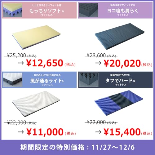 風が通るライトなマットレス 3