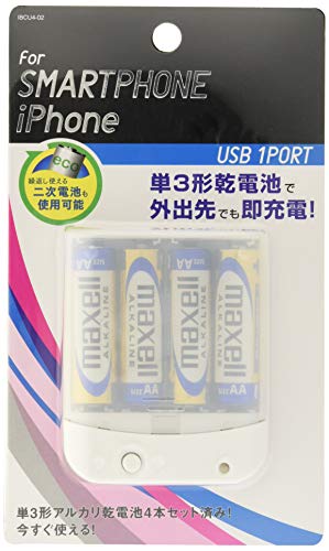 スマートフォン用乾電池式単3×4本USBタイプ 2