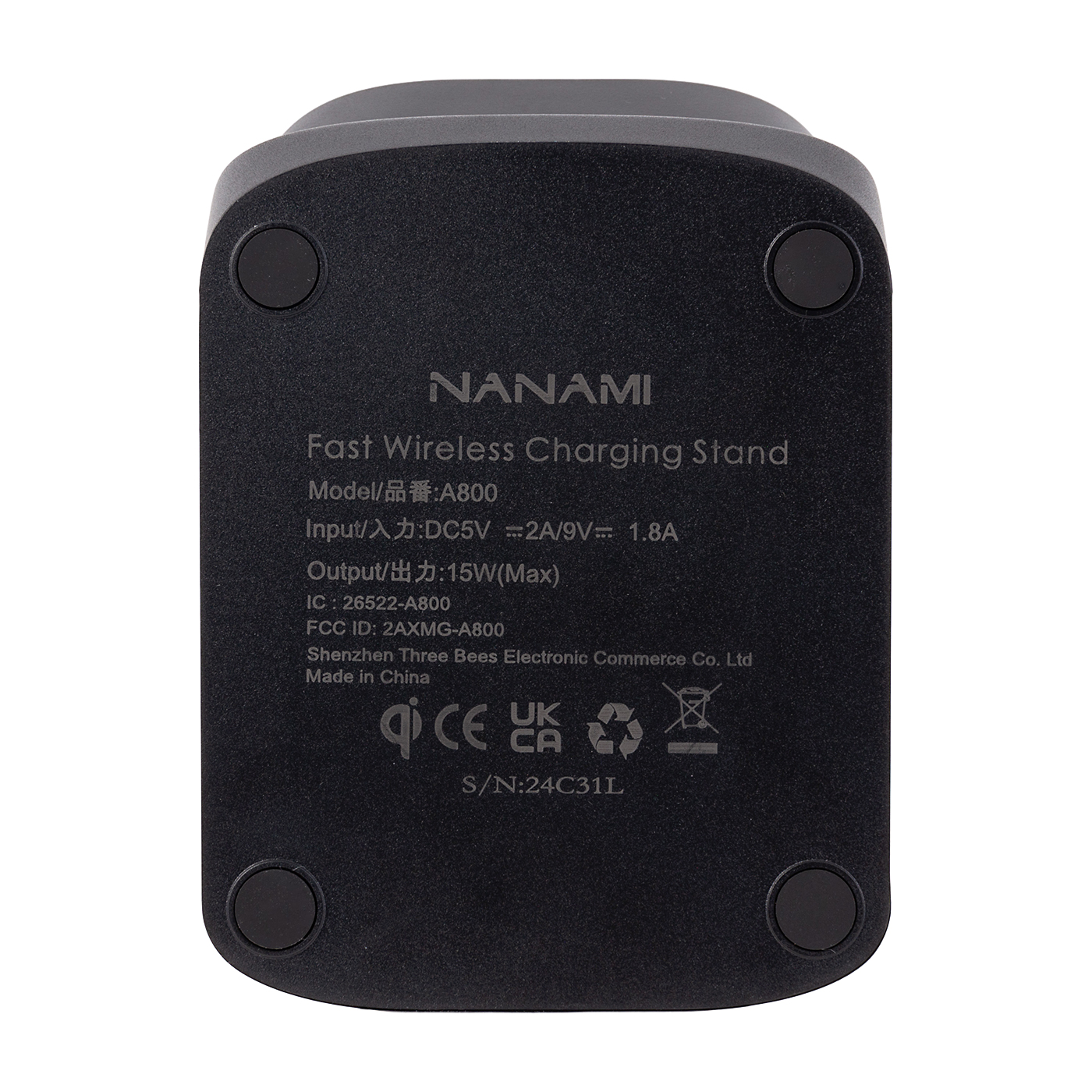 NANAMI ワイヤレス急速充電器 A800+Q183の口コミ・評判は？実際に使っ