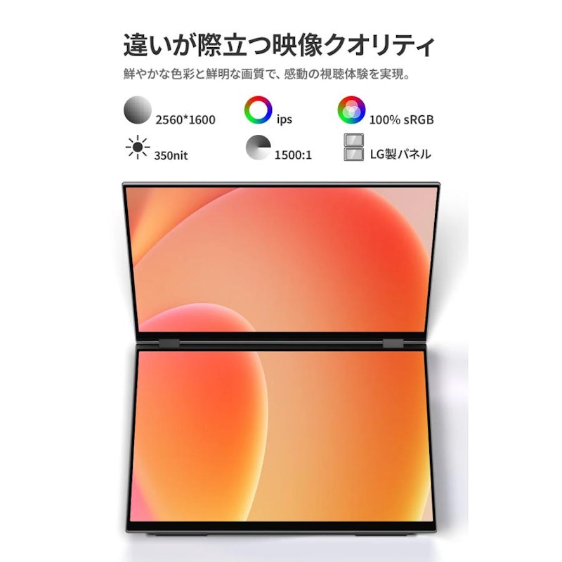 デュアルモニター 4