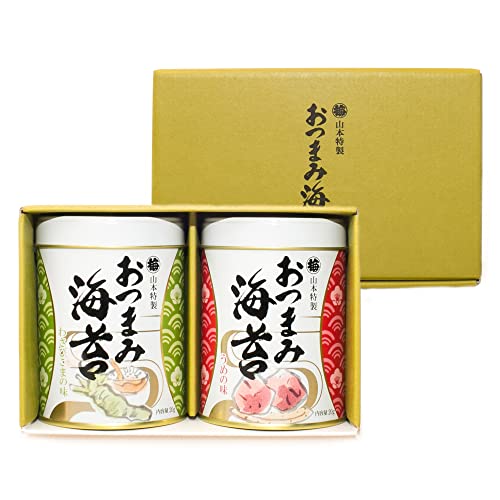 おつまみ海苔2缶詰合せ 1