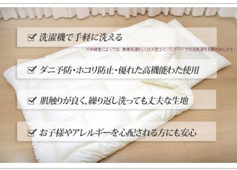 ウォシュロン 洗える掛け布団 2