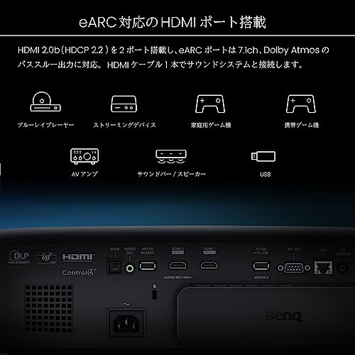 4Kフラグシップホームシアタープロジェクター 7