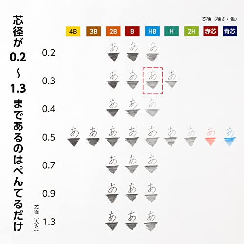 シャープ芯 0.3mm 7