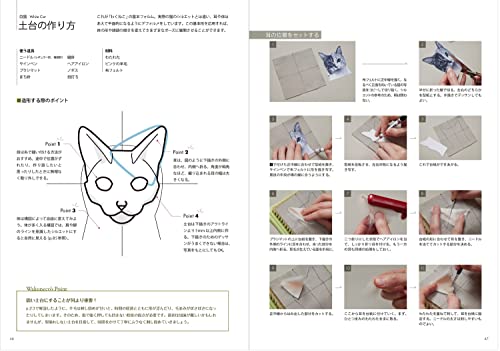 羊毛フェルトから生まれる猫の肖像 「わくねこ」の作り方 10
