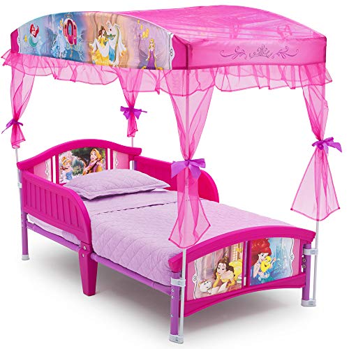 Princess Toddler Canopy Bed 2