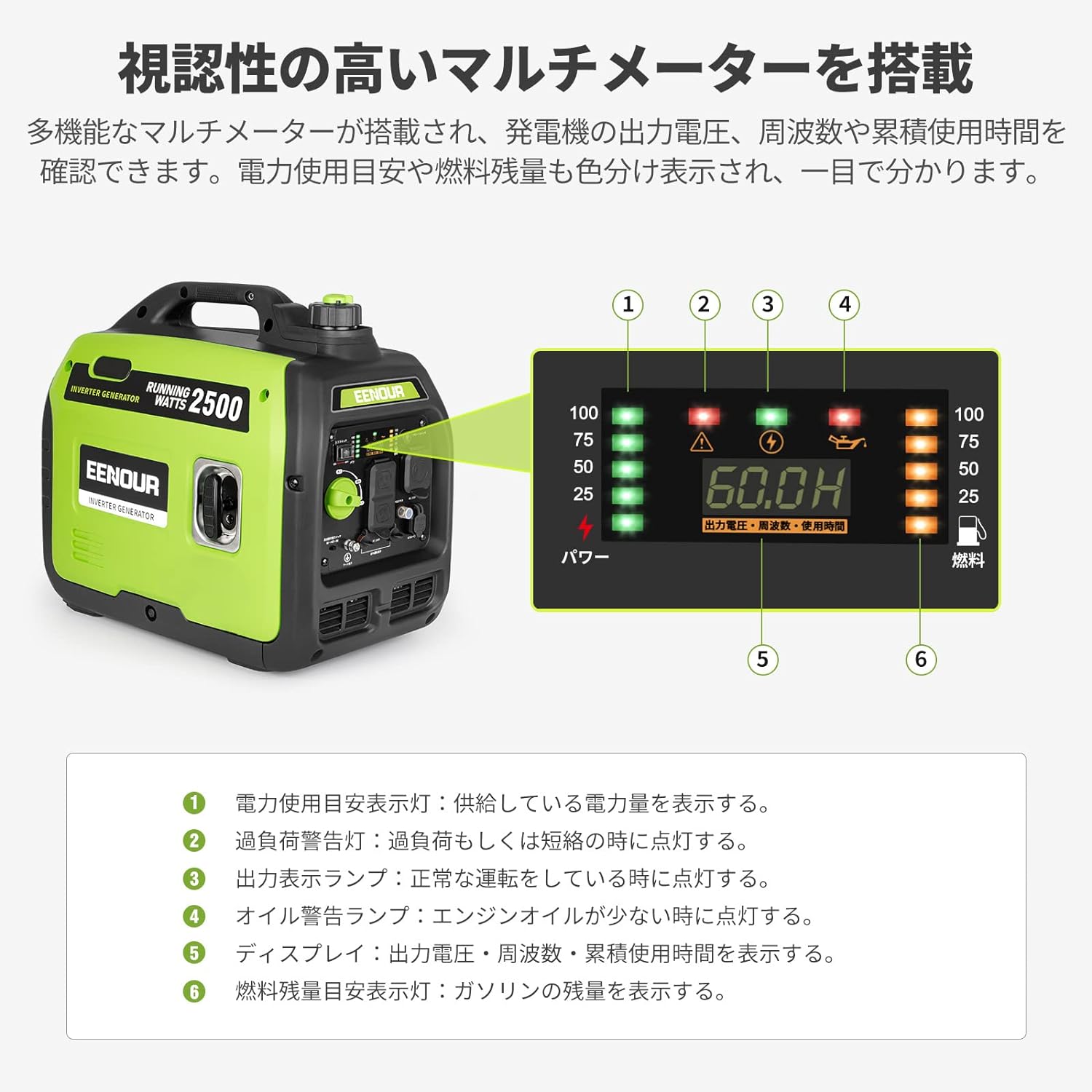 インバーター発電機 5