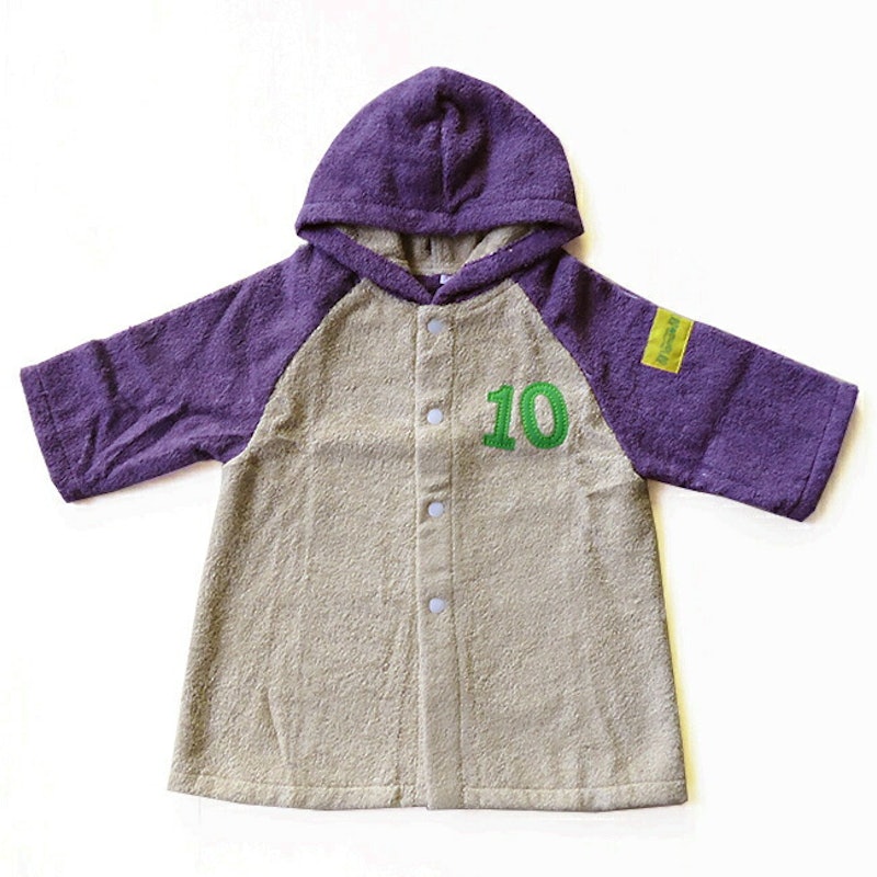 NUMBER-COLOR キッズバスローブ 21