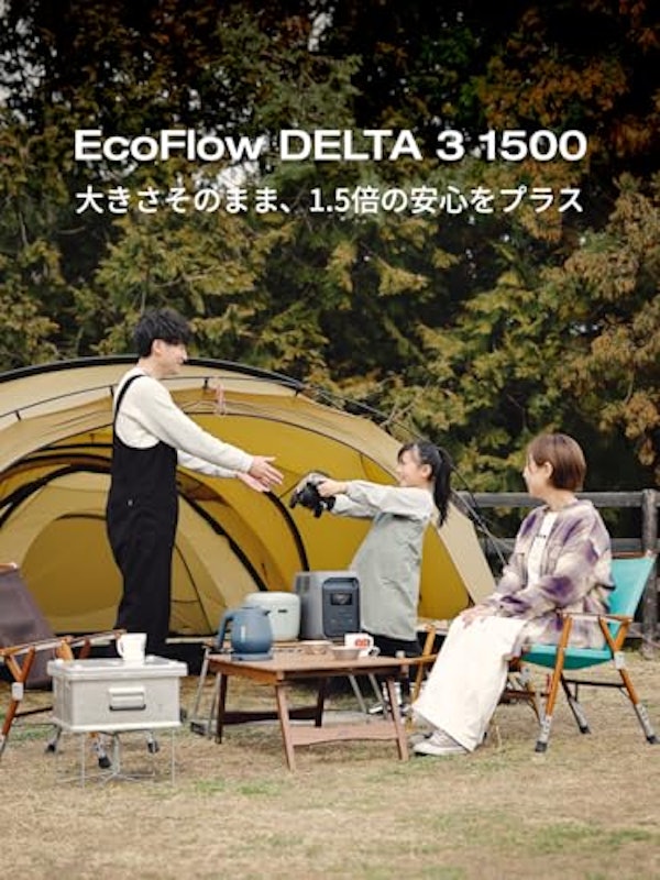 DELTA 3 1500 + 125W 両面ソーラーパネル セット 2
