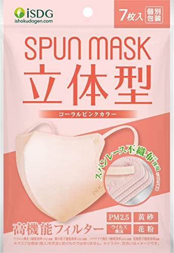 立体型スパンレース不織布カラーマスク 1