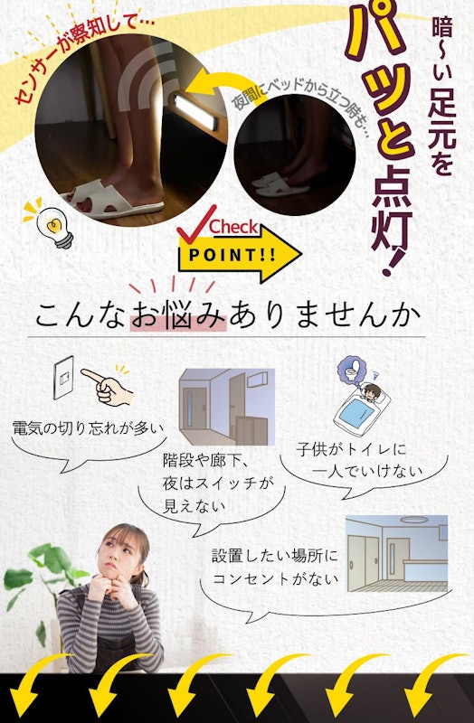センサーライト 4
