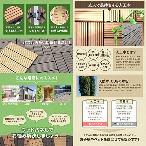 人工木ウッドパネル 3