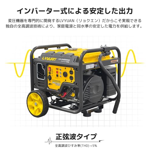 軽量★Gaidohインバーター発電機 最大3.5kVA 高性能 静音 ガソリン ☆軽量☆Gaidohインバーター発電機 最大3.5kVA 高性能 静音 ガソリン