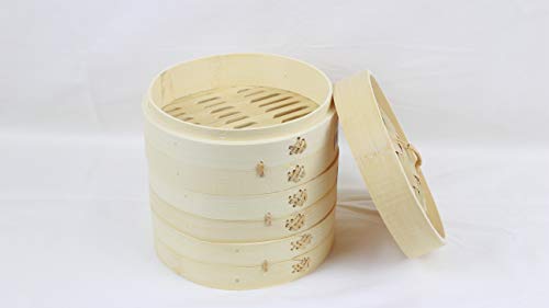 竹セイロ 本体・蓋 3個セット 2