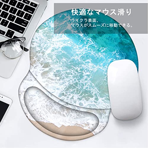 リストレスト一体型マウスパッド 6