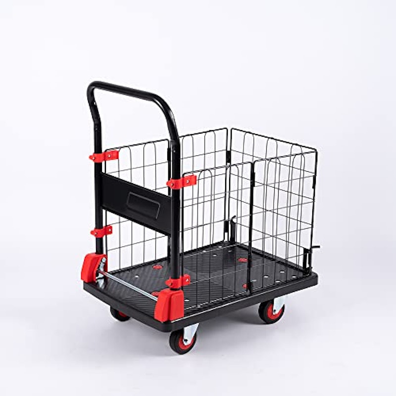 カゴ付き台車 1