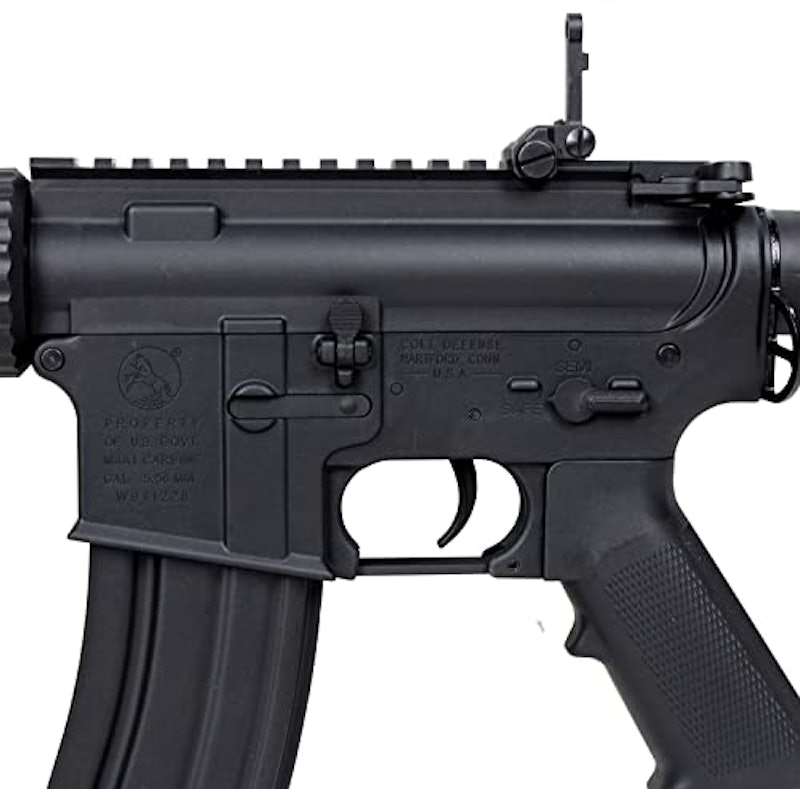 M4 CQB FF9インチ チャレンジャーライン G3電動ガン BK(COLT刻印) 3