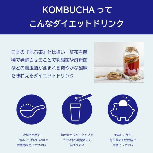 コンブチャ 詰め合わせ6種セット＋韓国酵素1本付 3