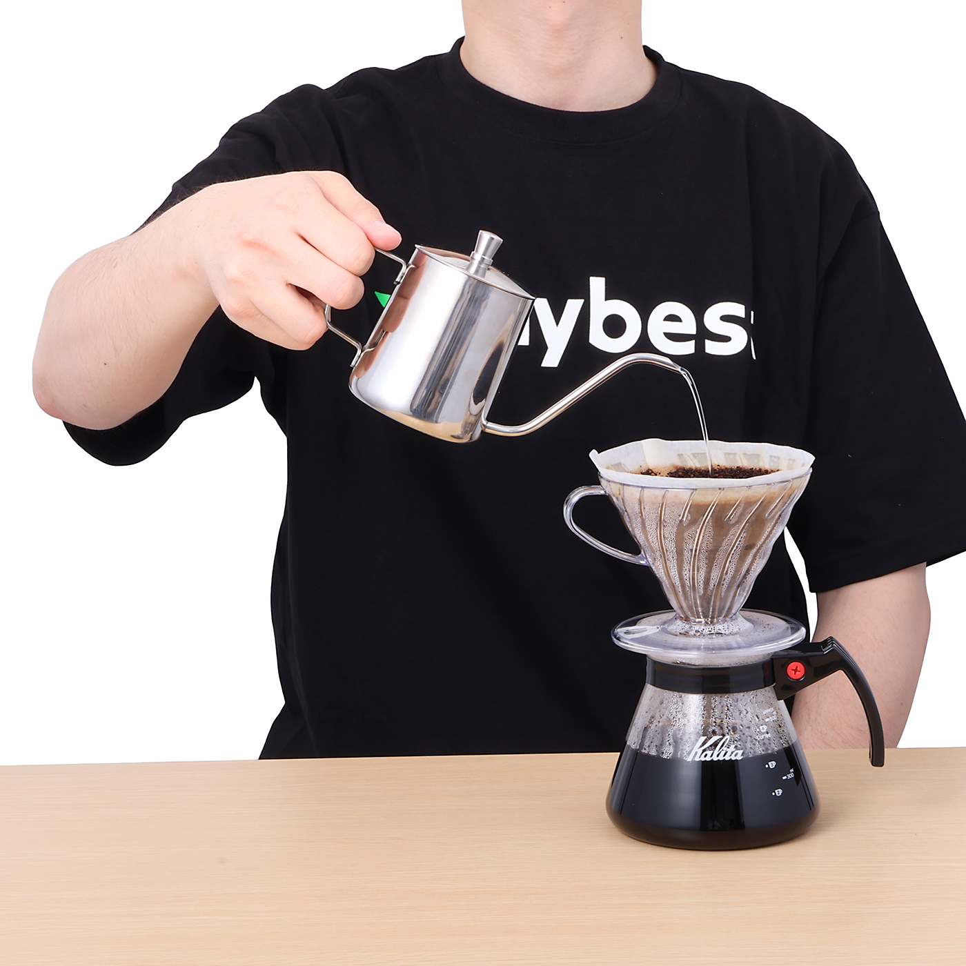 キャプテンスタッグ アルゴ 珈琲ドリップケットル ‎UW-3544をレビュー