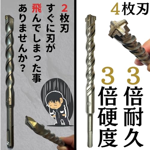 コンクリートドリル ハンマードリル ビット 2