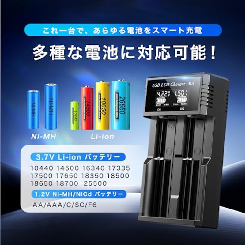 電池充電器 4