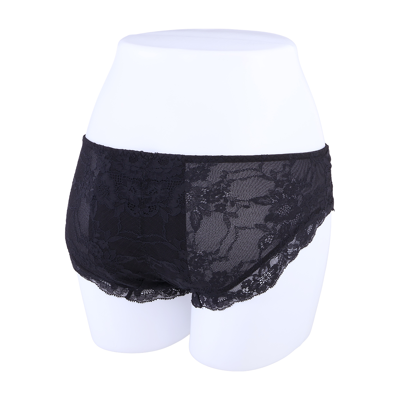 ３枚モモフル吸水ショーツレースLサイズ 吸水ショーツ レース 3枚セット Tバック サニタリーショーツ モモフル