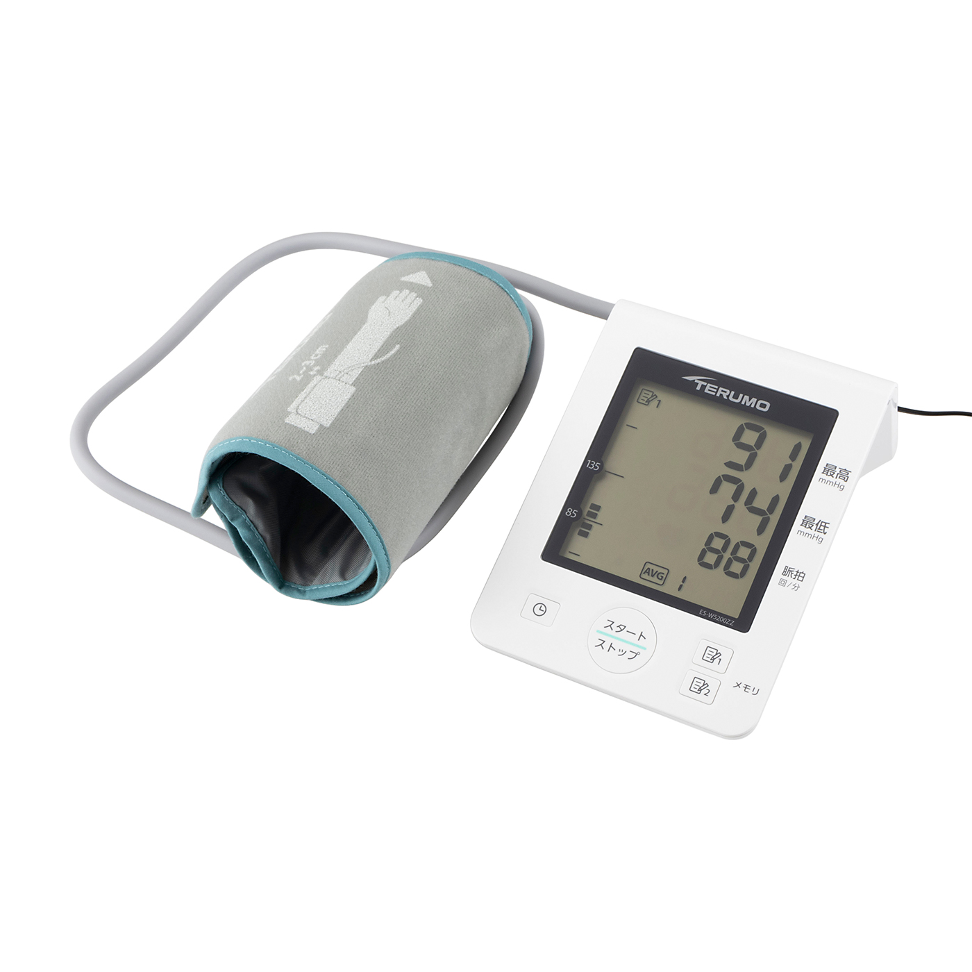 テルモ 上腕式電子血圧計 ES-W3200ZZ 1台 ＊テルモ テルモ テルモ 血圧計 [上腕(カフ)式] ES-W3200ZZ : コジマYahoo!店