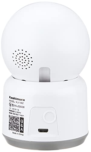 Kashimura KJ-182 スマートホームカメラ Amazon.co.jp: カシムラ ネットワークカメラ スマートホーム