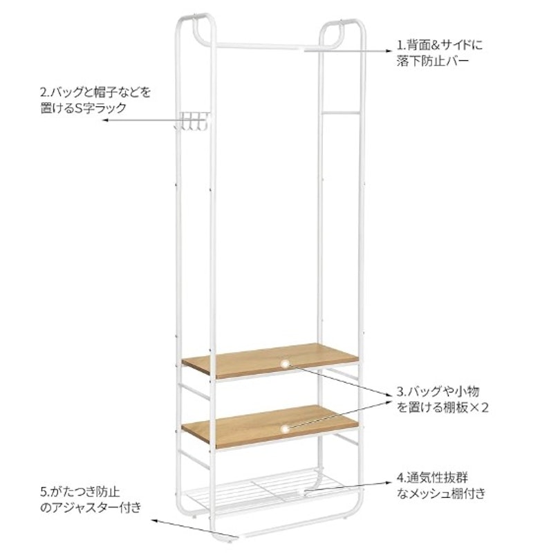 ハンガーラック 3